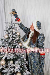 Костюмы Деда Мороза и Снегурочки -  Комплект «Византийский»