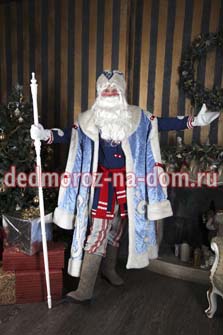 Костюмы Деда Мороза и Снегурочки -  Комплект «Купеческий»