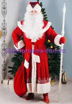 Костюмы Деда Мороза и Снегурочки -  Комплект «Завораживающий»