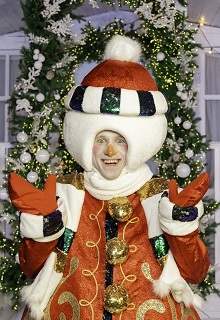 Костюмы Деда Мороза и Снегурочки -  Комплект «Задорный Снеговик»